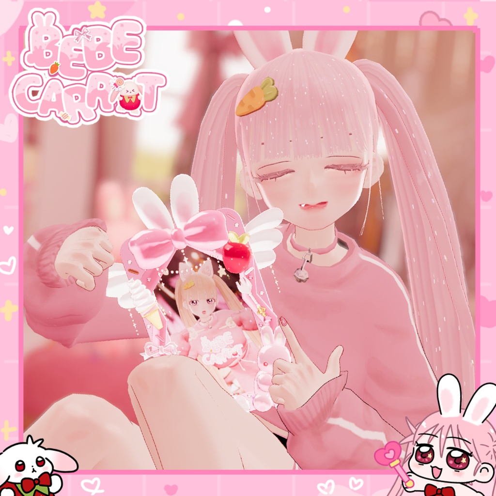 💗どきどき カードデコケース Photo top loader 💗