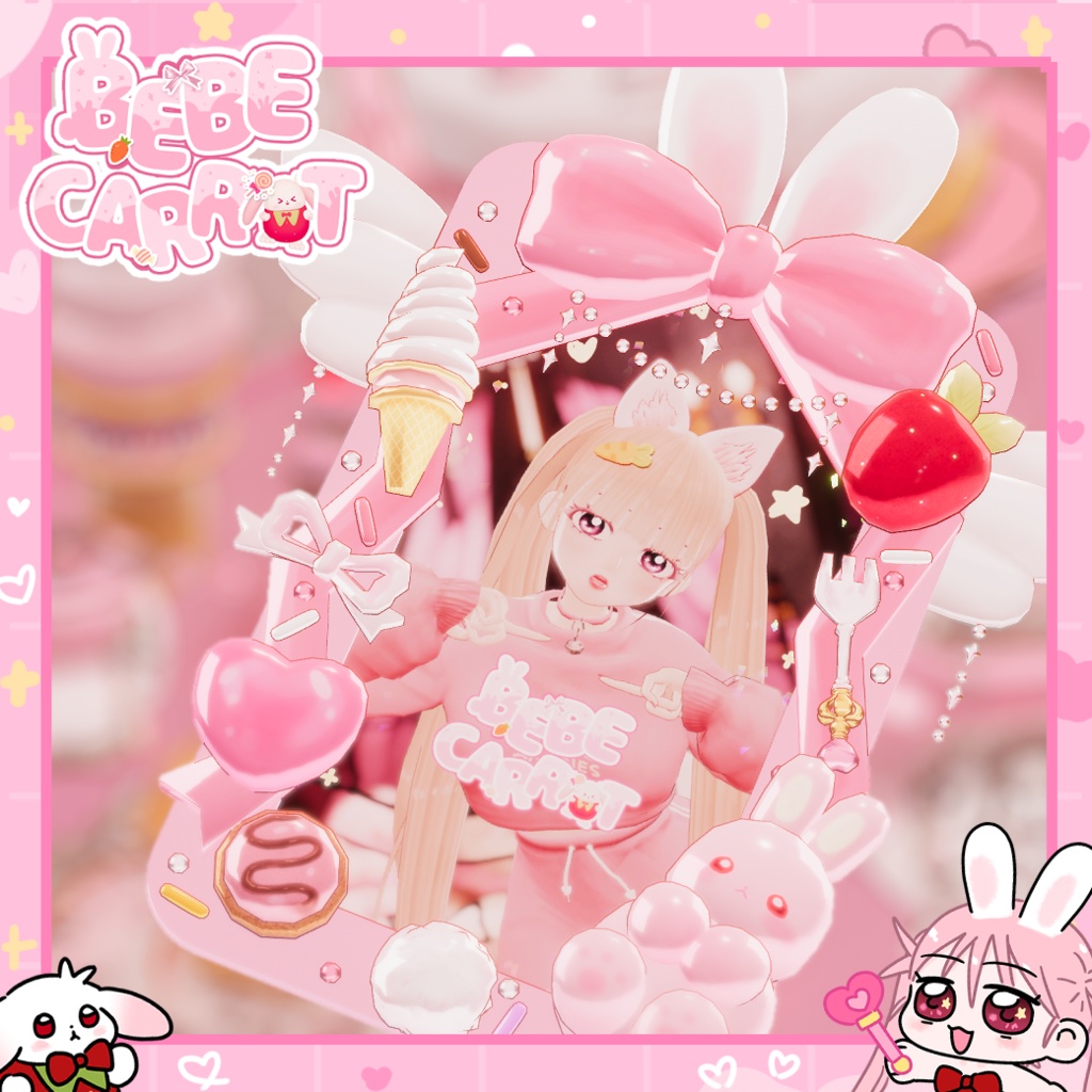 💗どきどき カードデコケース Photo top loader 💗