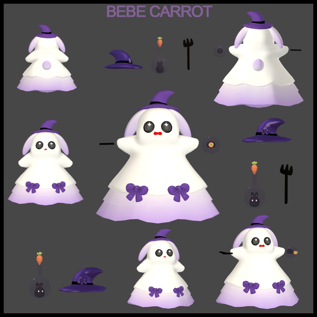 Ghost Rabbit avatar & doll ハロウィン Halloween