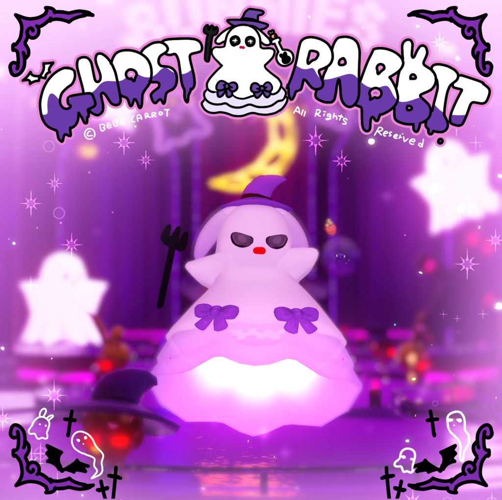Ghost Rabbit avatar & doll ハロウィン Halloween