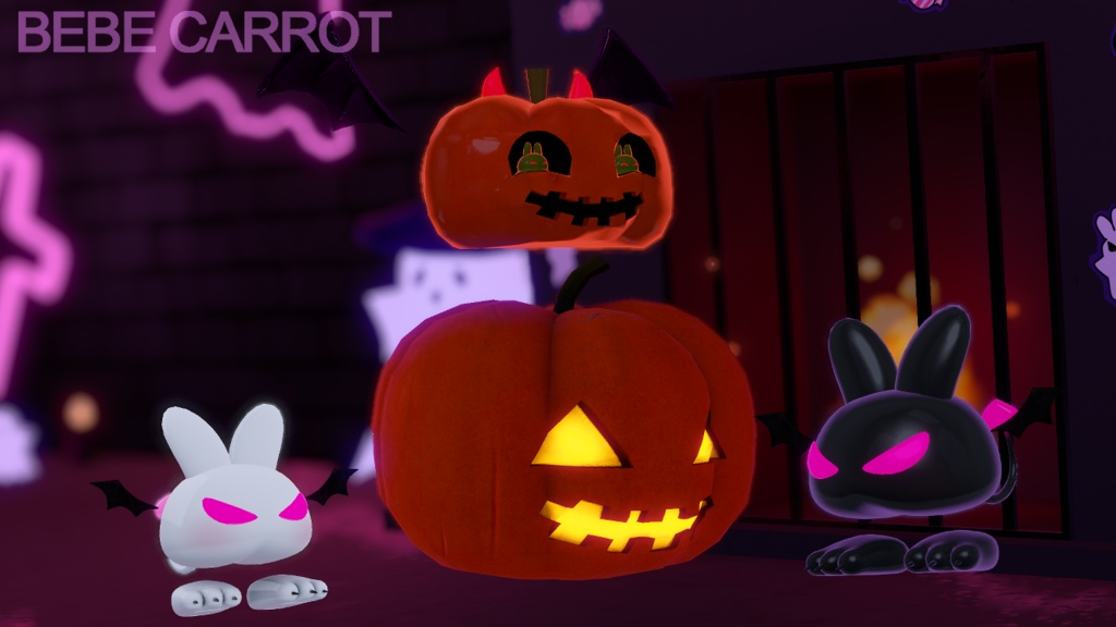 Pumpkin Bunnies ハロウィン Halloween