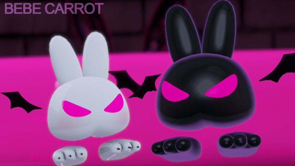 Devil Bunny 悪魔ウサギ ププ🦇 ハロウィン Halloween