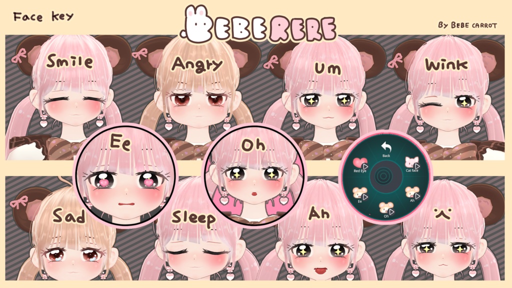 リス BEBERERE Squirrel Avatar