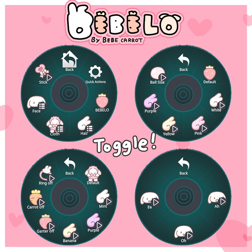 ウサギ BBEBELO Bunny Avatar