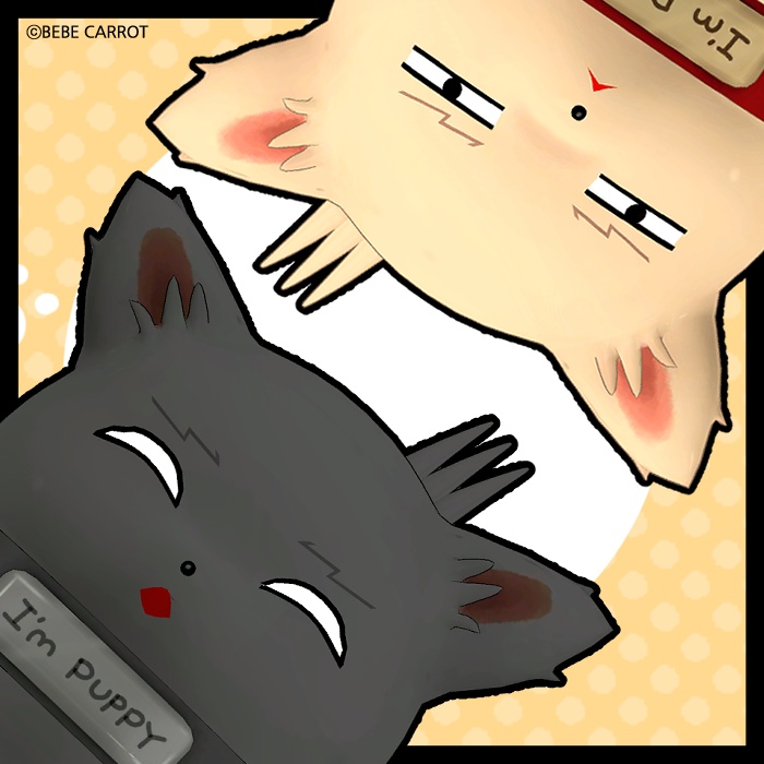Dalgu VRChat puppy furry いぬ Avatar set
