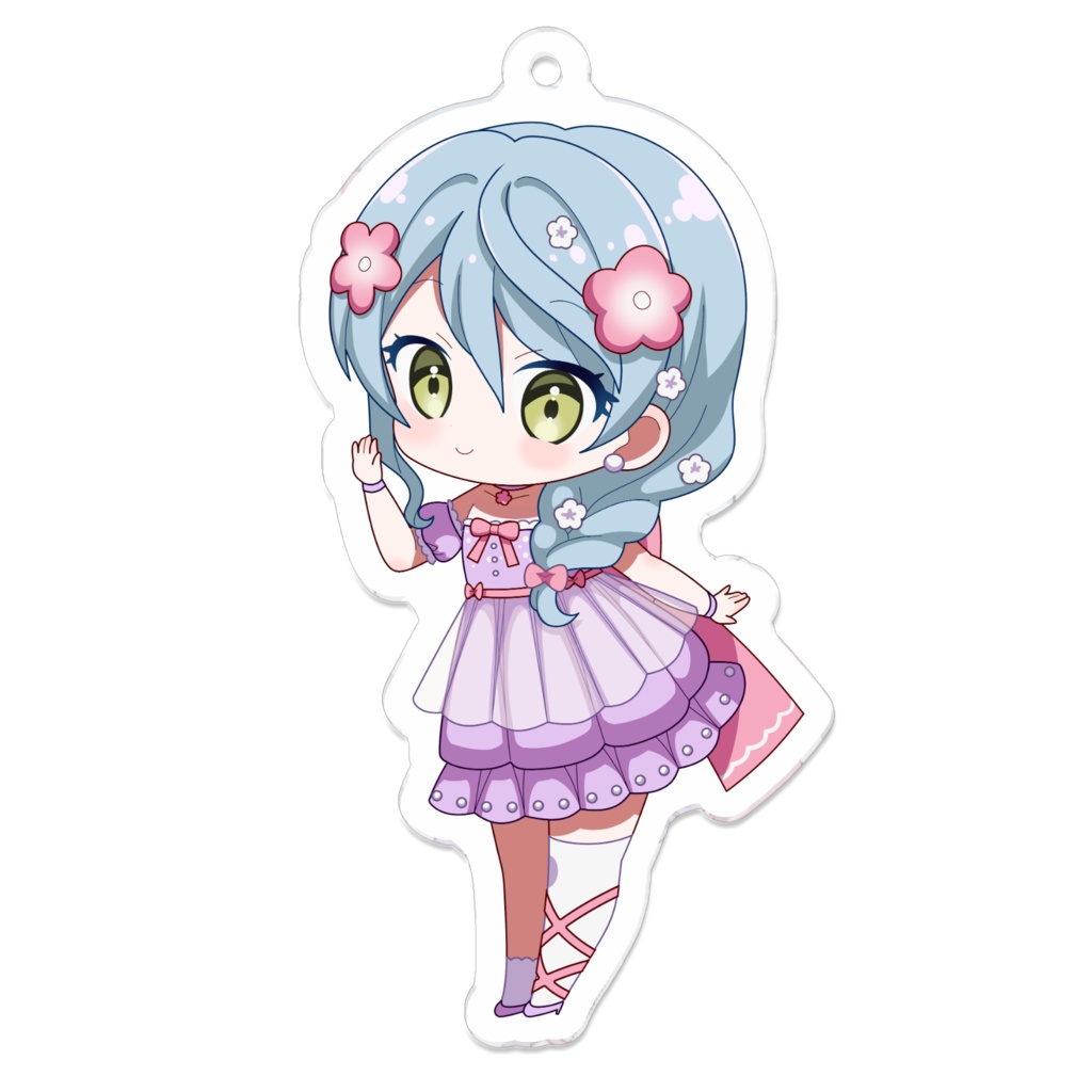 もふアクリルキーホルダー