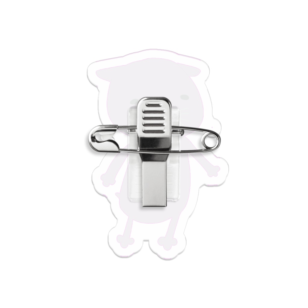 もふ作ハダカデバネズミバッヂ