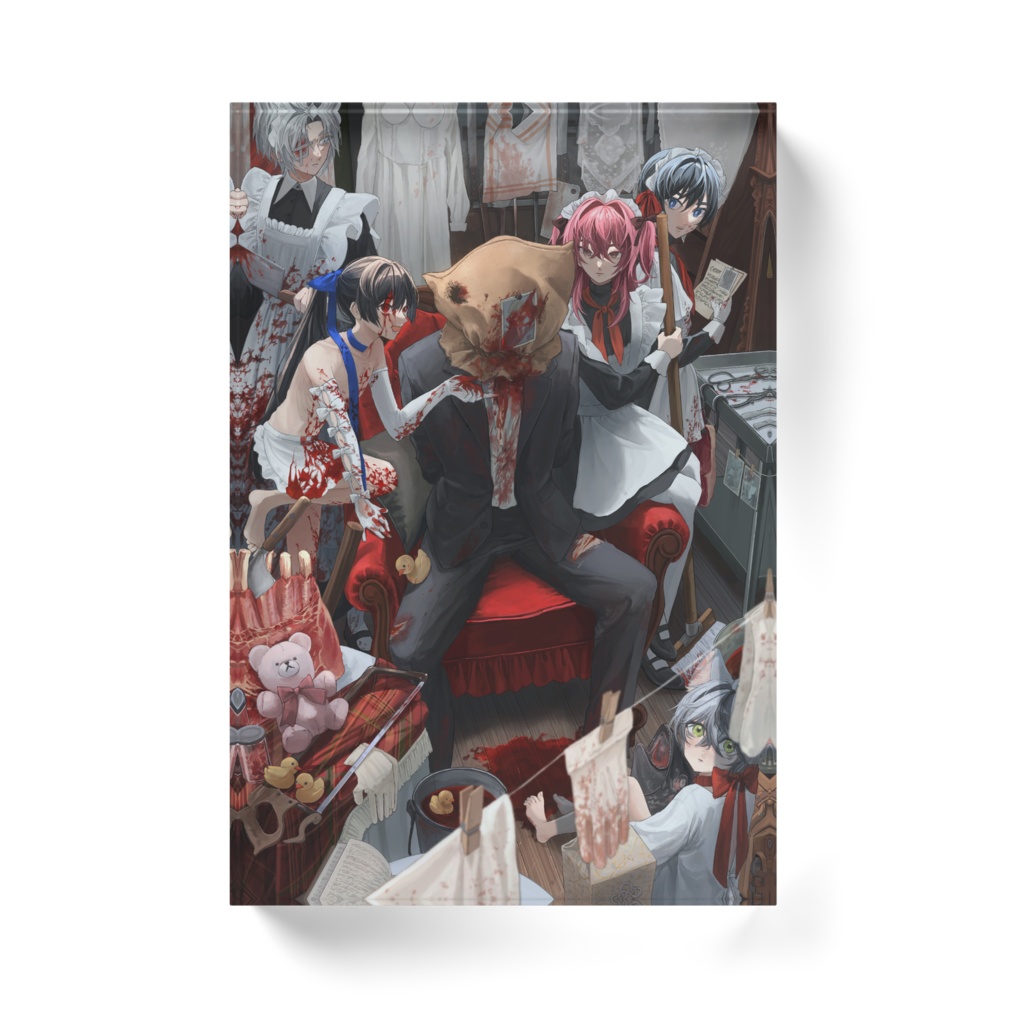 【アクリルブロック】屋根裏部屋