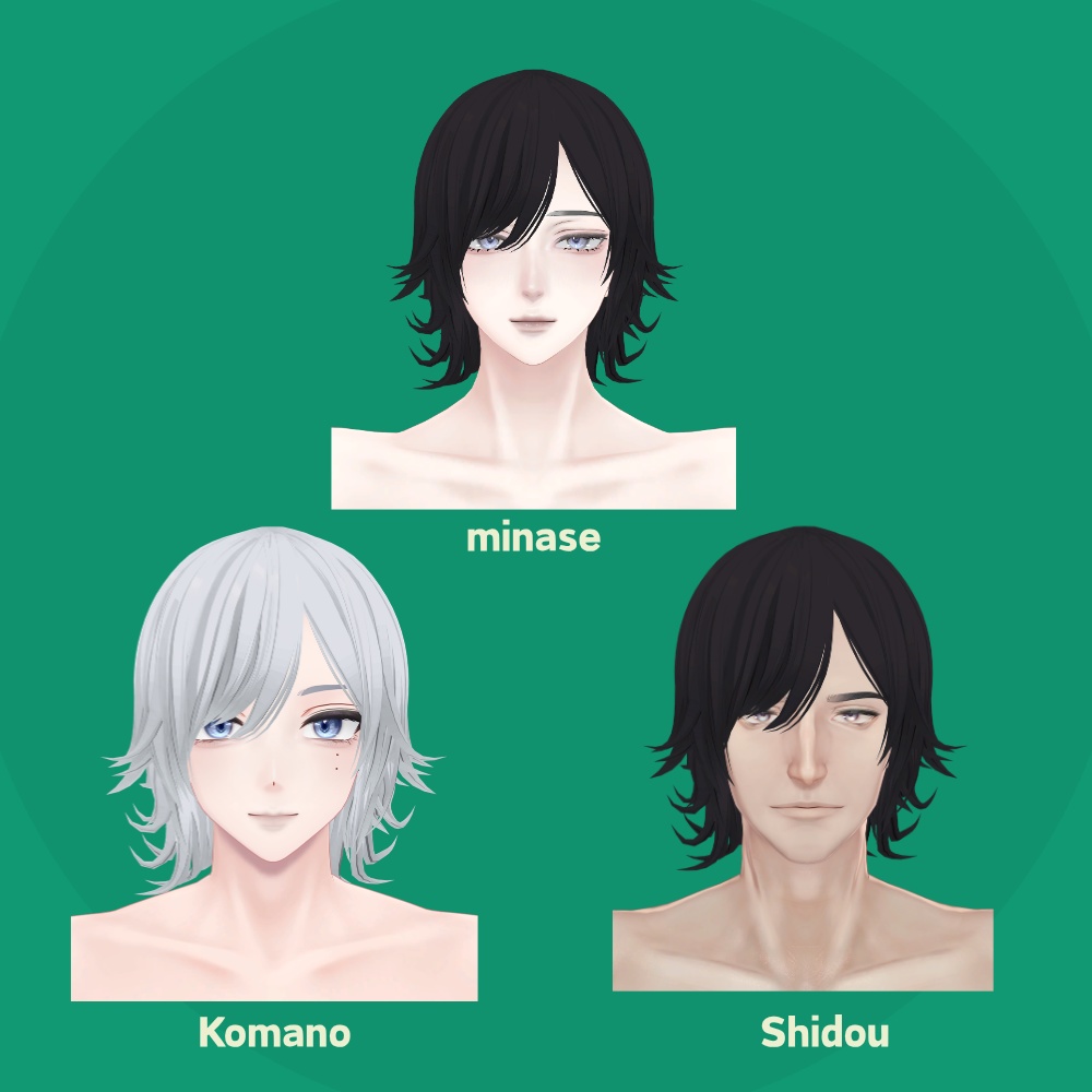 【3アバター対応】平成へあー