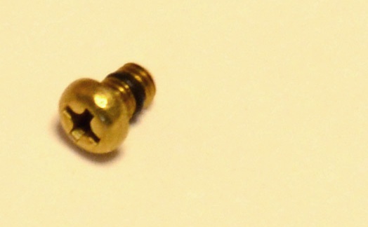 ScrewCapイヤフォンジャックカバー真鍮なべプラス