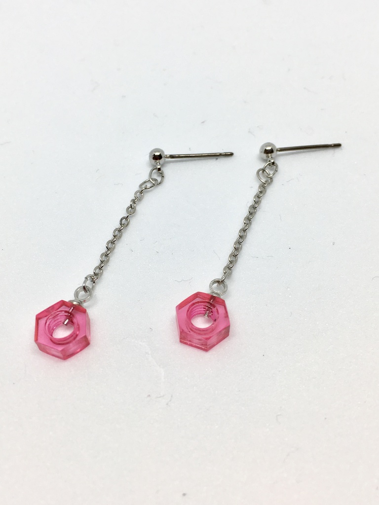ポリカボネート六角ナットピアス