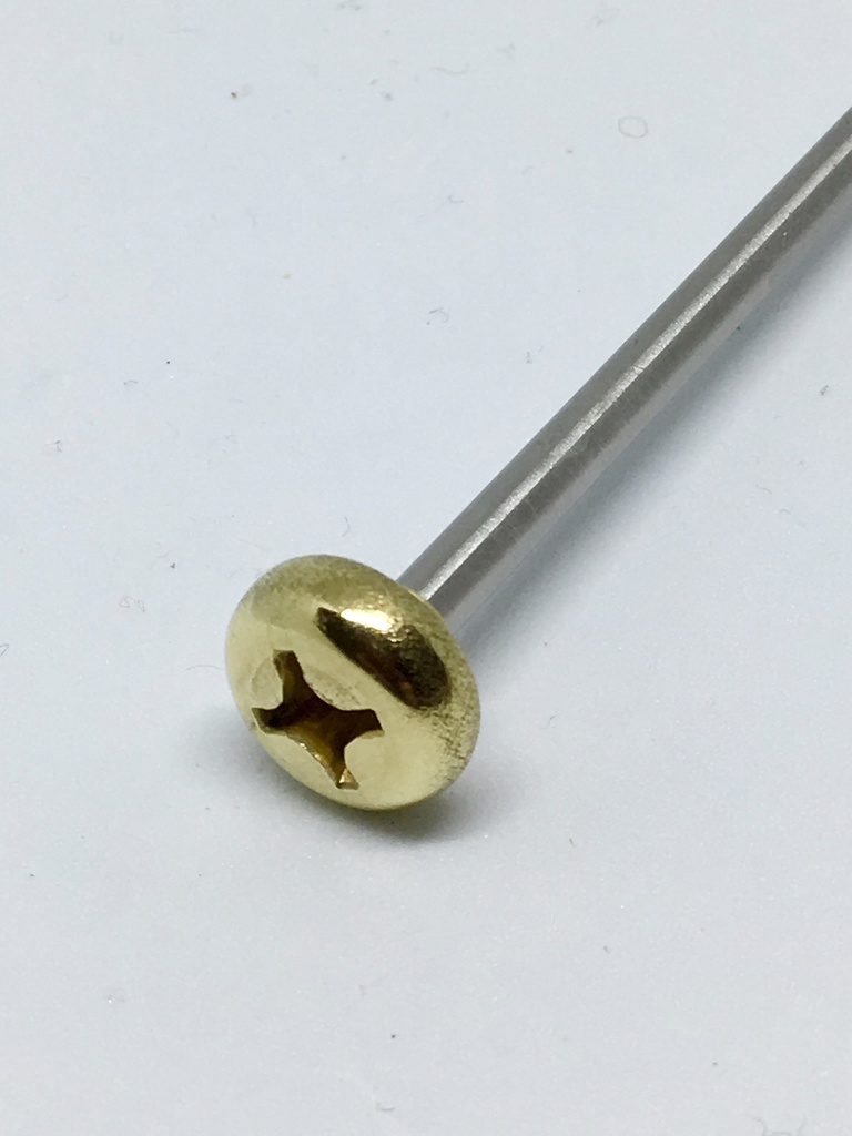 ねじかんざし 真鍮なべ プレミアム版