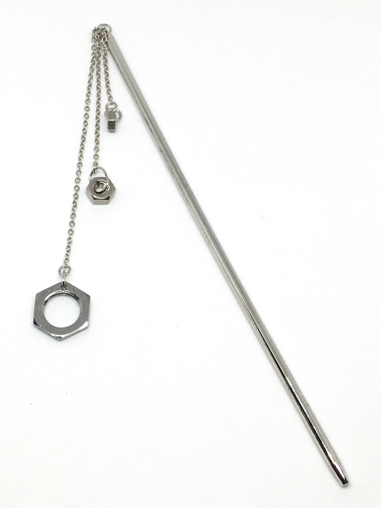 六角ナットかんざしシンプル