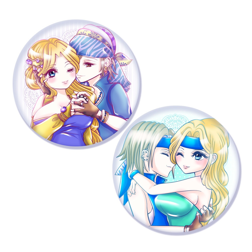 【ロクセリ】ミニハンドミラー【FF6】