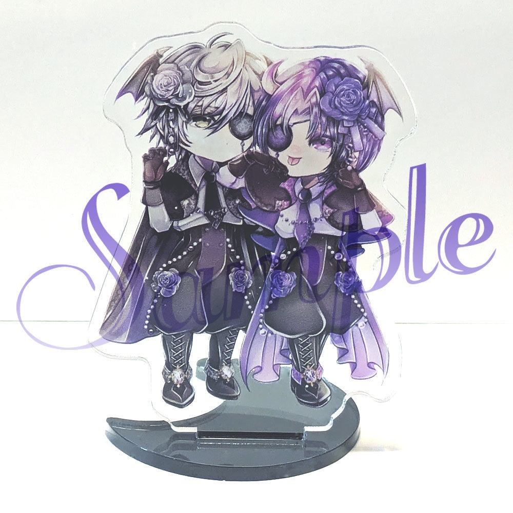 【非公式】ngroデビルアクスタ＆ステッカー3種セット