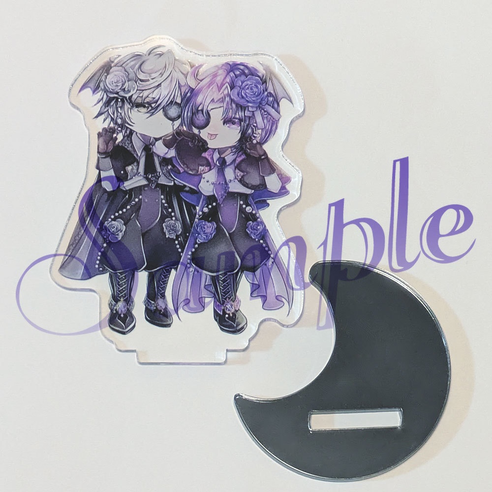 【非公式】ngroデビルアクスタ&ステッカー3種セット