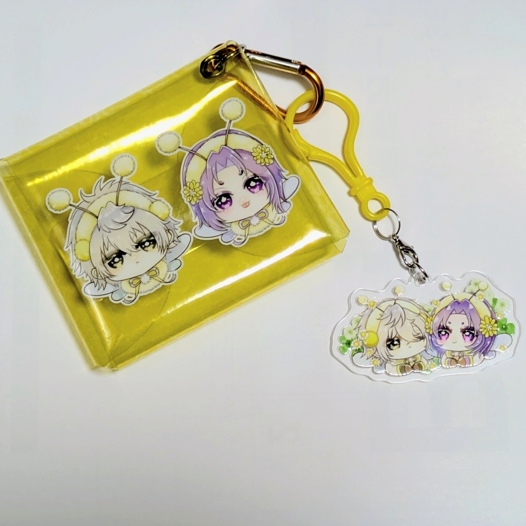 【ブルーロック】ngroハニーマルチポーチ＆アクキーセット