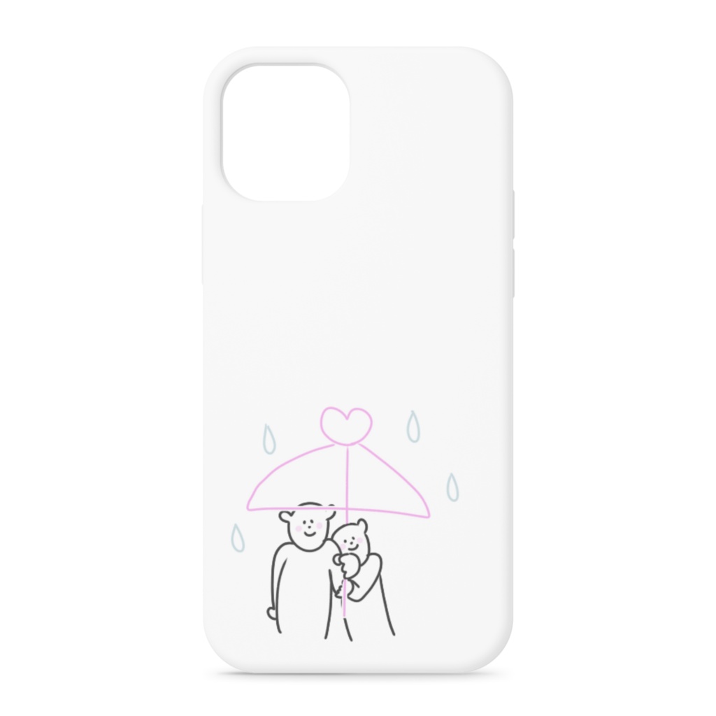 iPhone12ケース あいあい傘