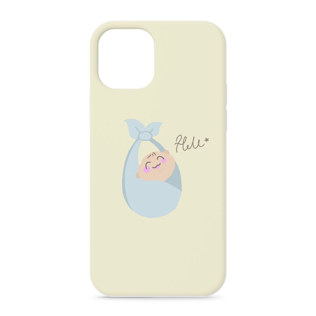 iPhone12ケース 赤ちゃんハロー