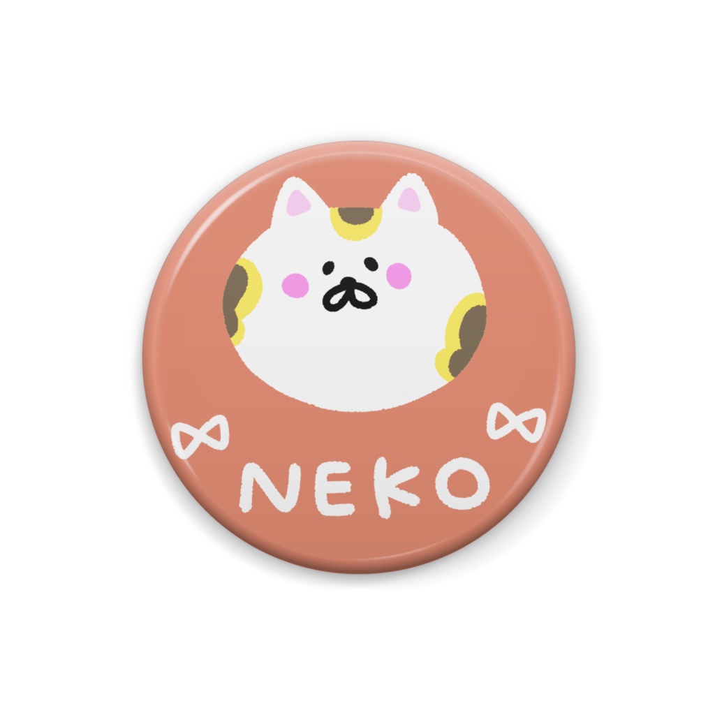 缶バッジ ねこ