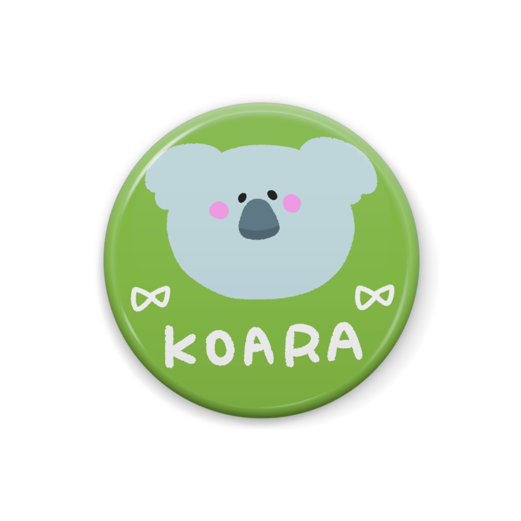 缶バッジ こあら