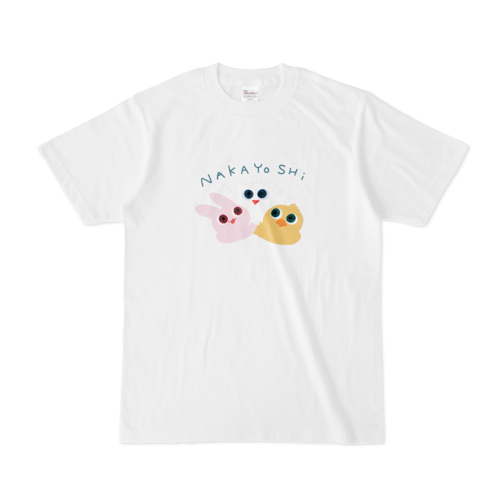 目ヂカラ強めちゃんTシャツ なかよし