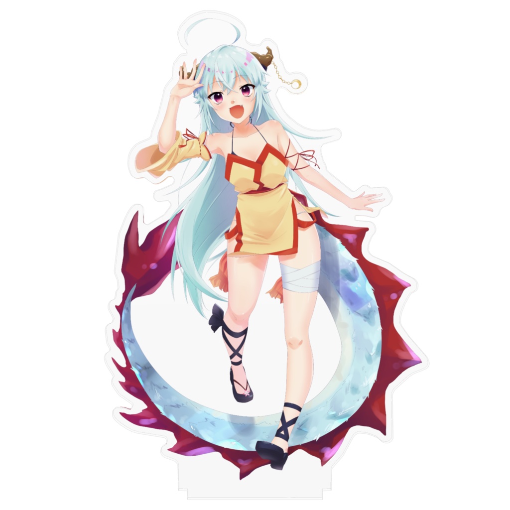 【新衣装版】ハクヤちゃんのアクリルスタンド