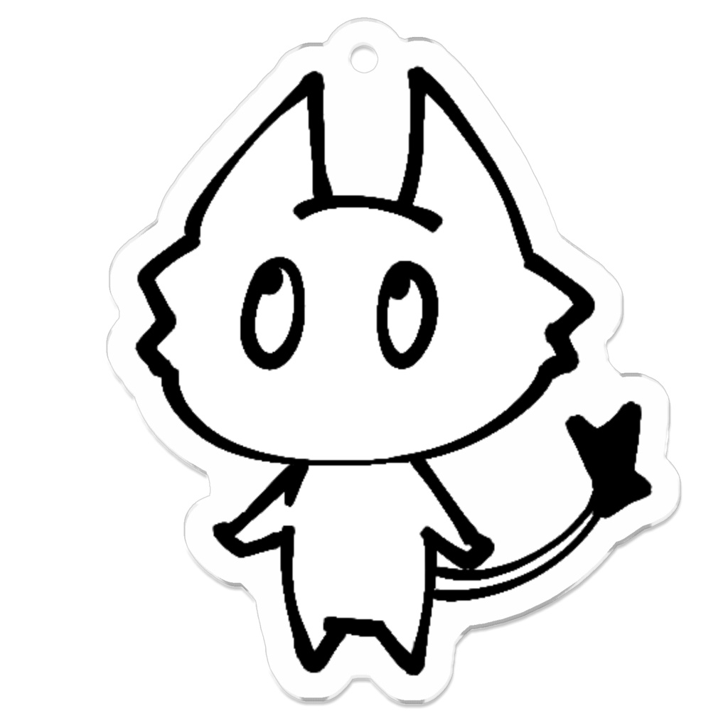 ハクミンアクリルキーホルダー