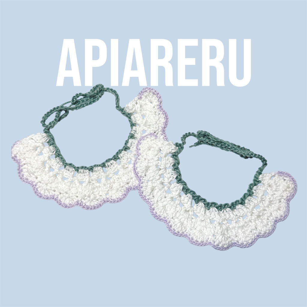 10cm〜16cmぬいぐるみ用のケープ〖薄紫色〗