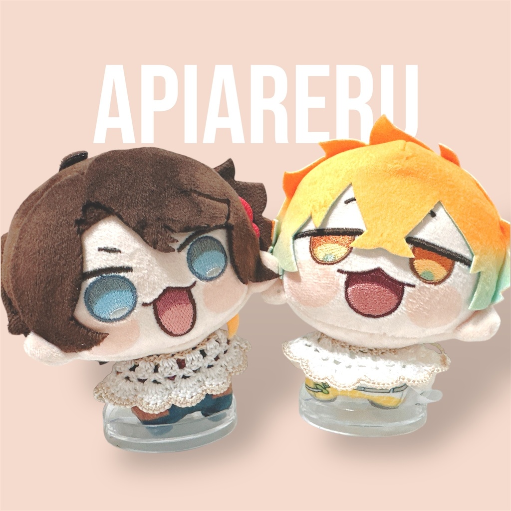 にじまるっと用の淡色ケープ