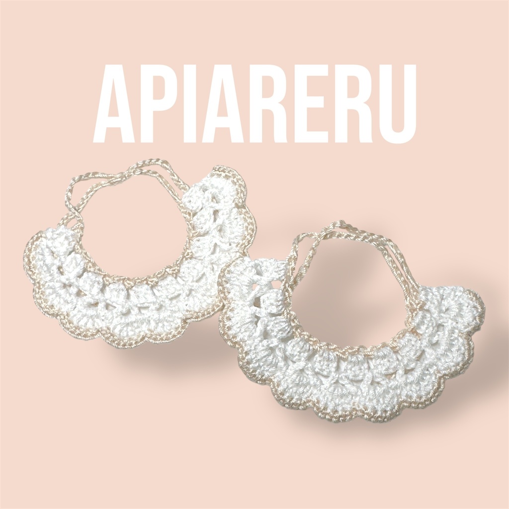 にじまるっと用の淡色ケープ