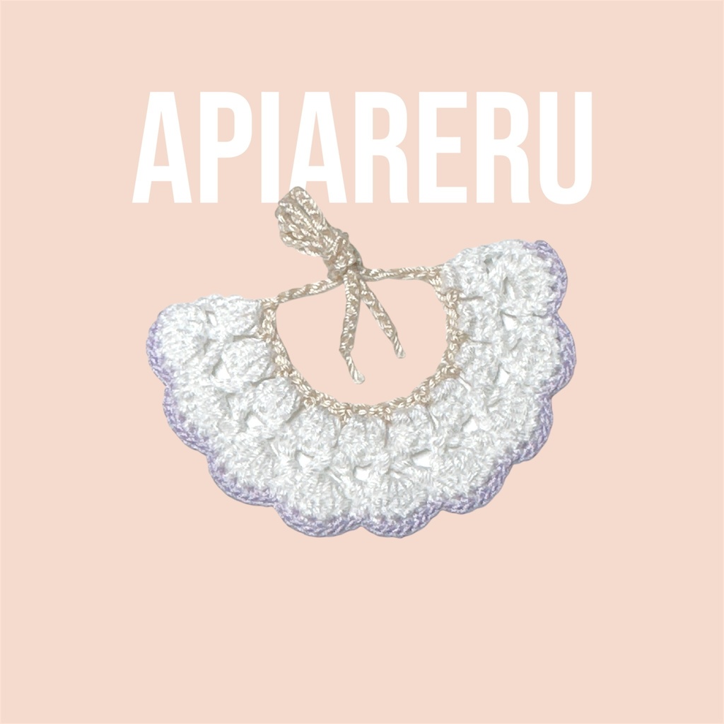 にじまるっと用薄紫色ケープ