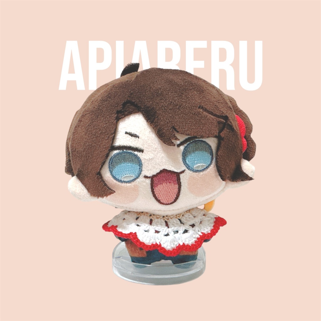 にじまるっと用赤色ケープ