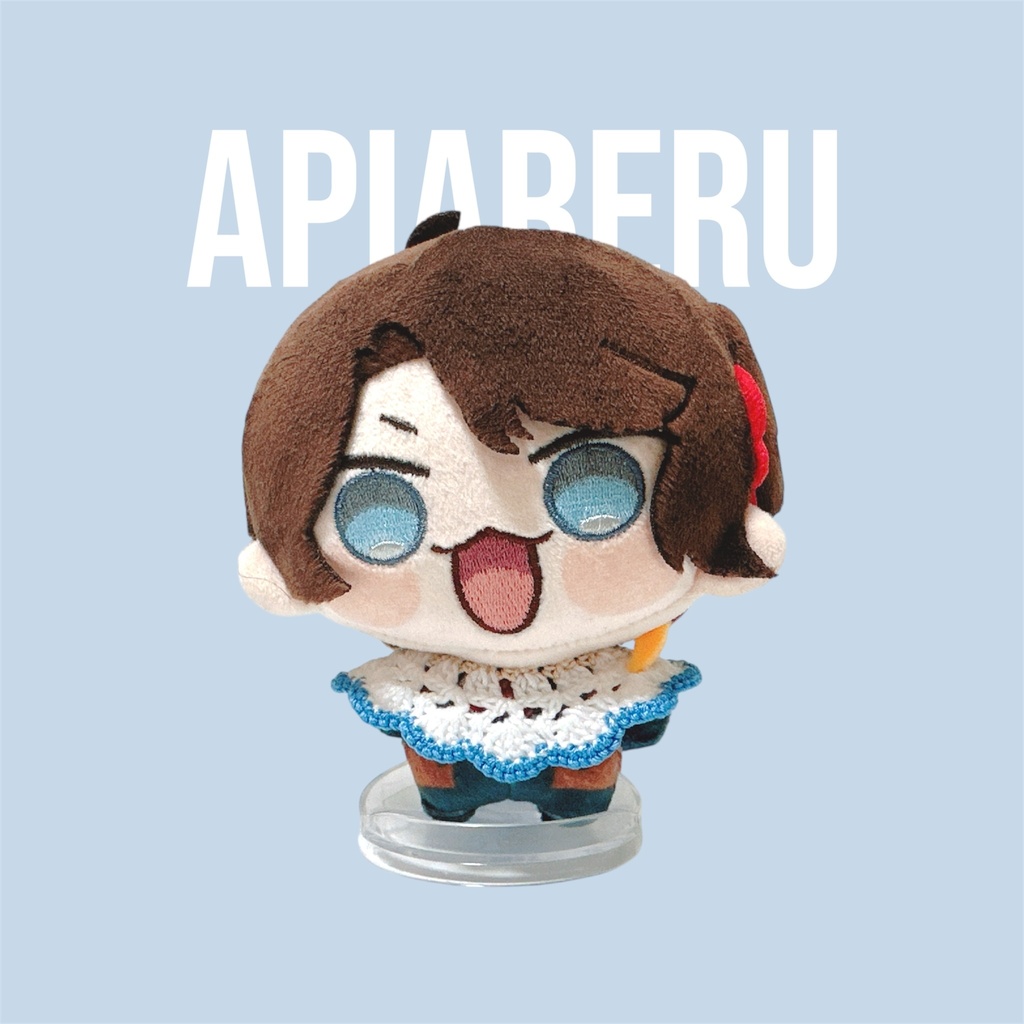 にじまるっと用水色ケープ