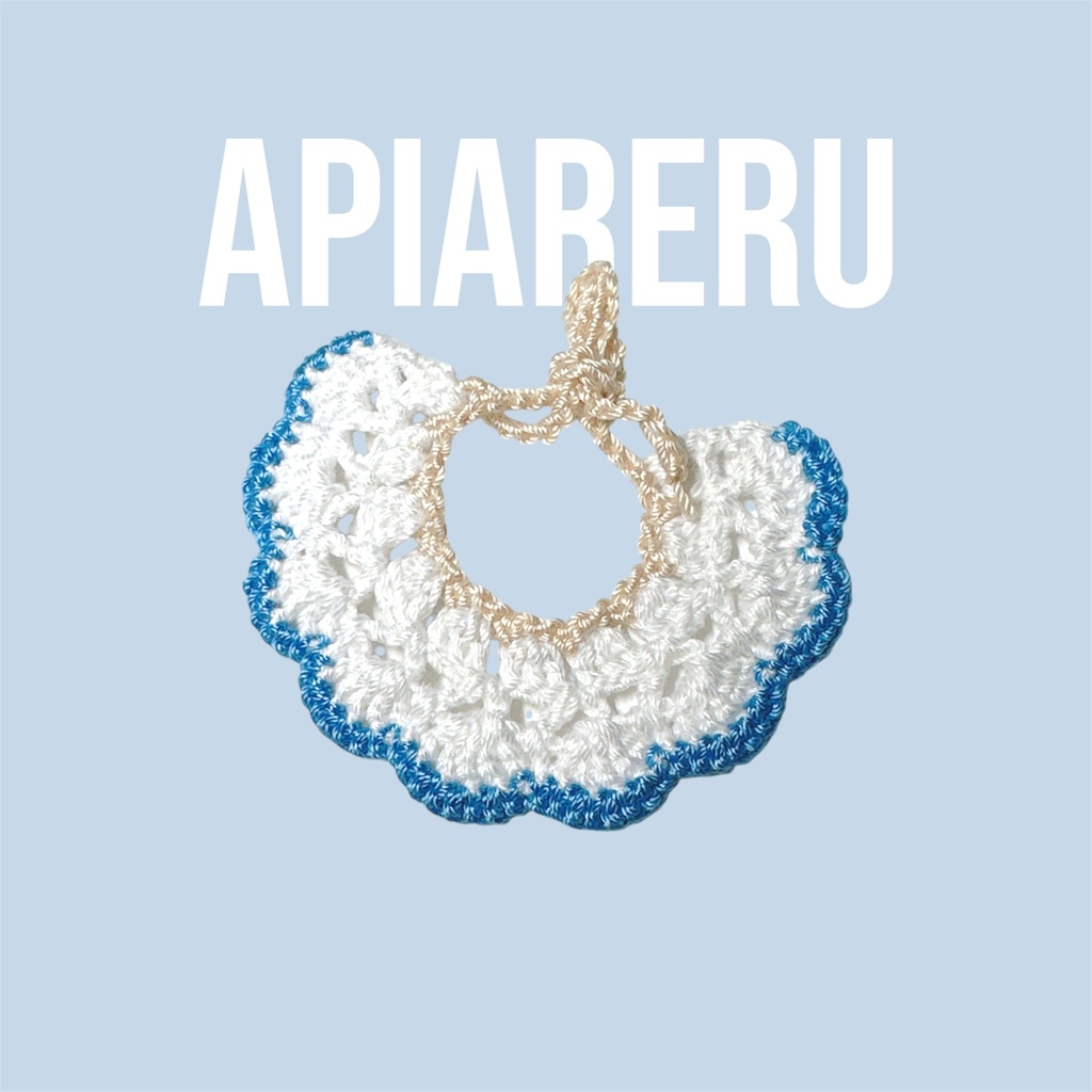 にじまるっと用水色ケープ