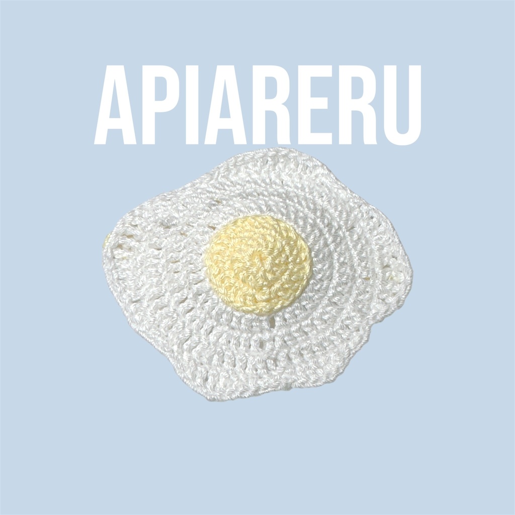 にじまるっと用目玉焼きヘッドドレス