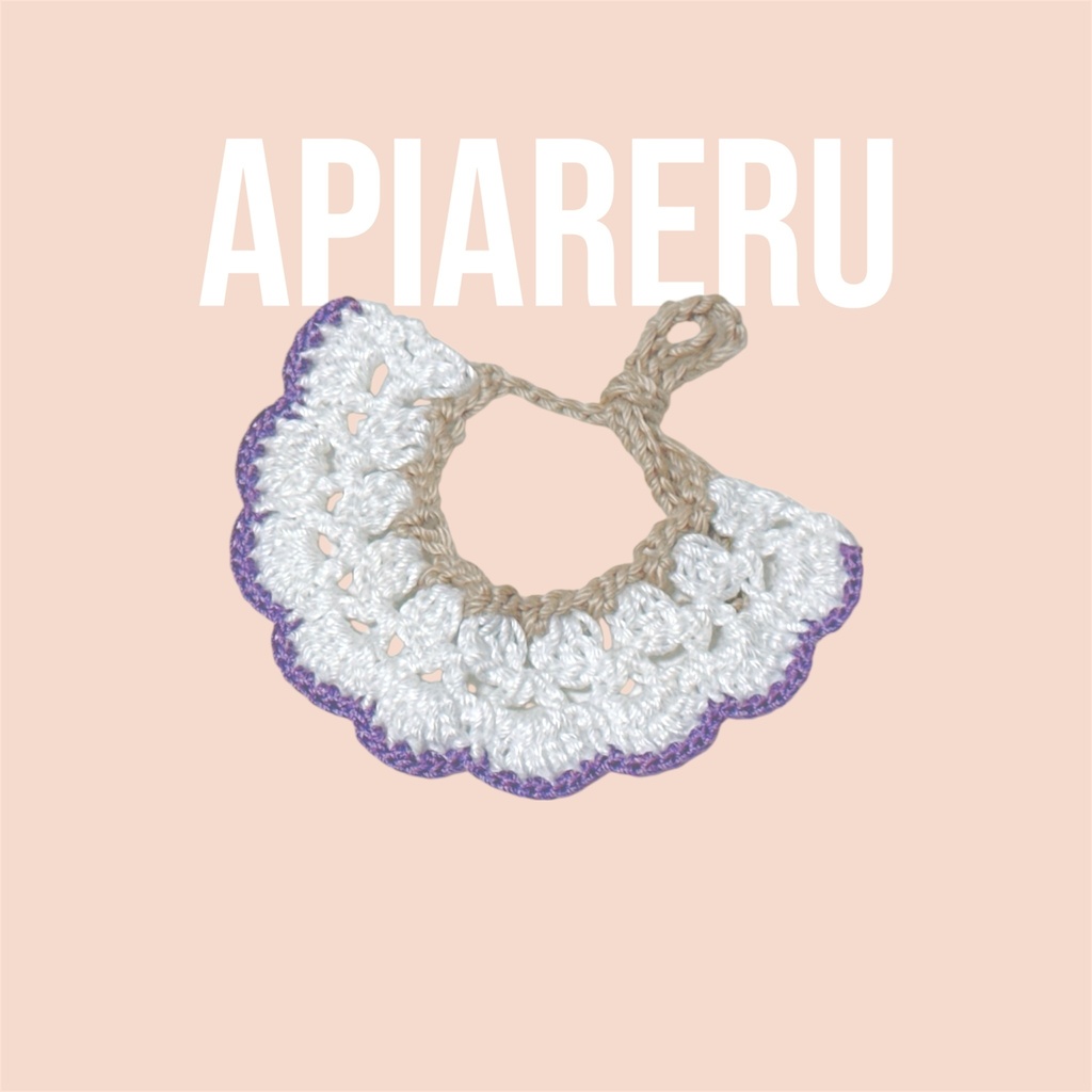 にじまるっと用紫色ケープ