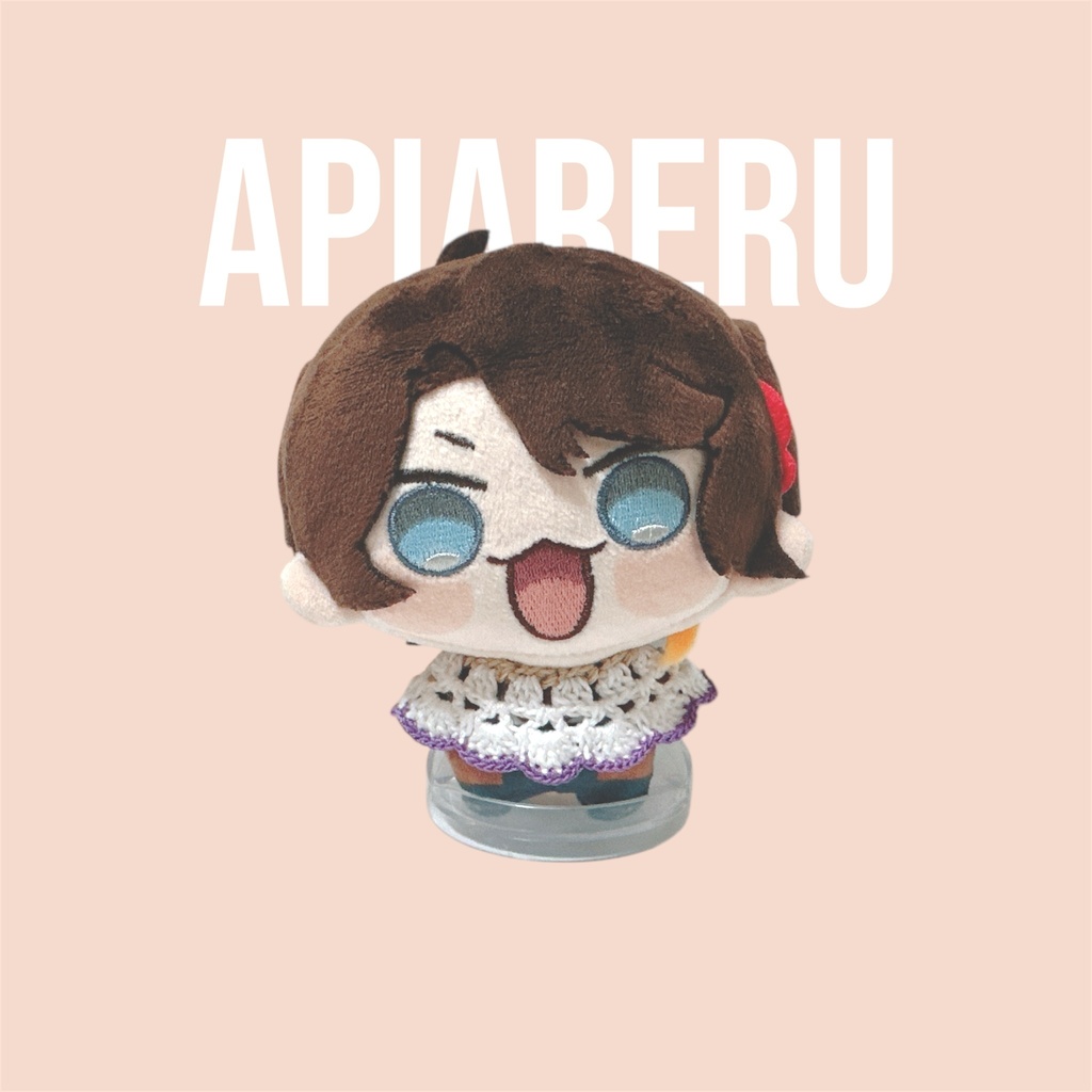 にじまるっと用紫色ケープ