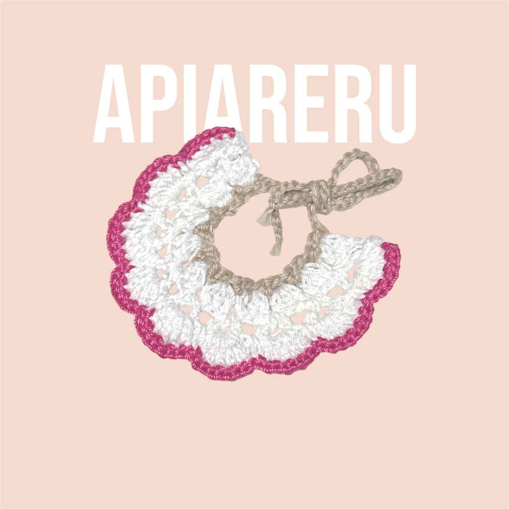 にじまるっと用のピンク色ケープ