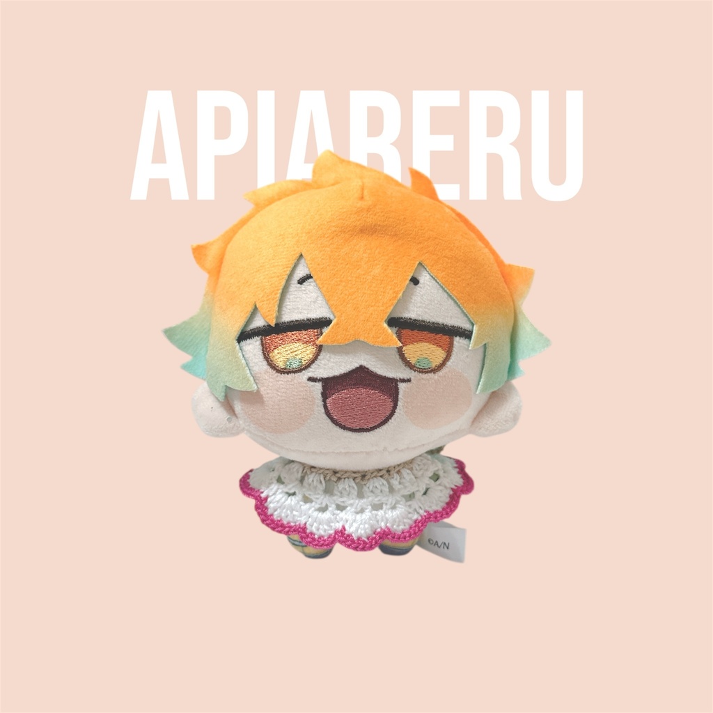 にじまるっと用のピンク色ケープ