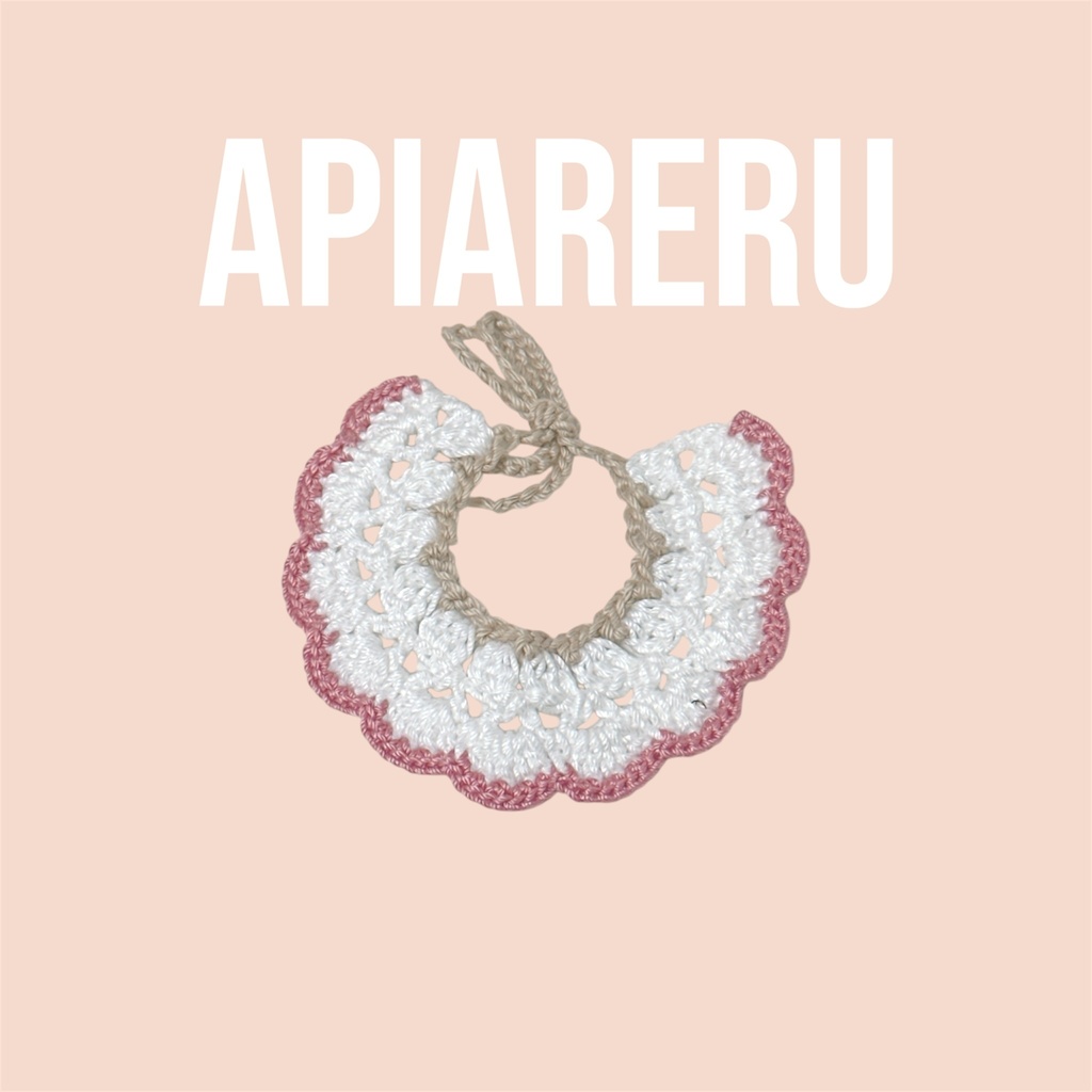 にじぱぺっと用のスタイ〖桃色〗