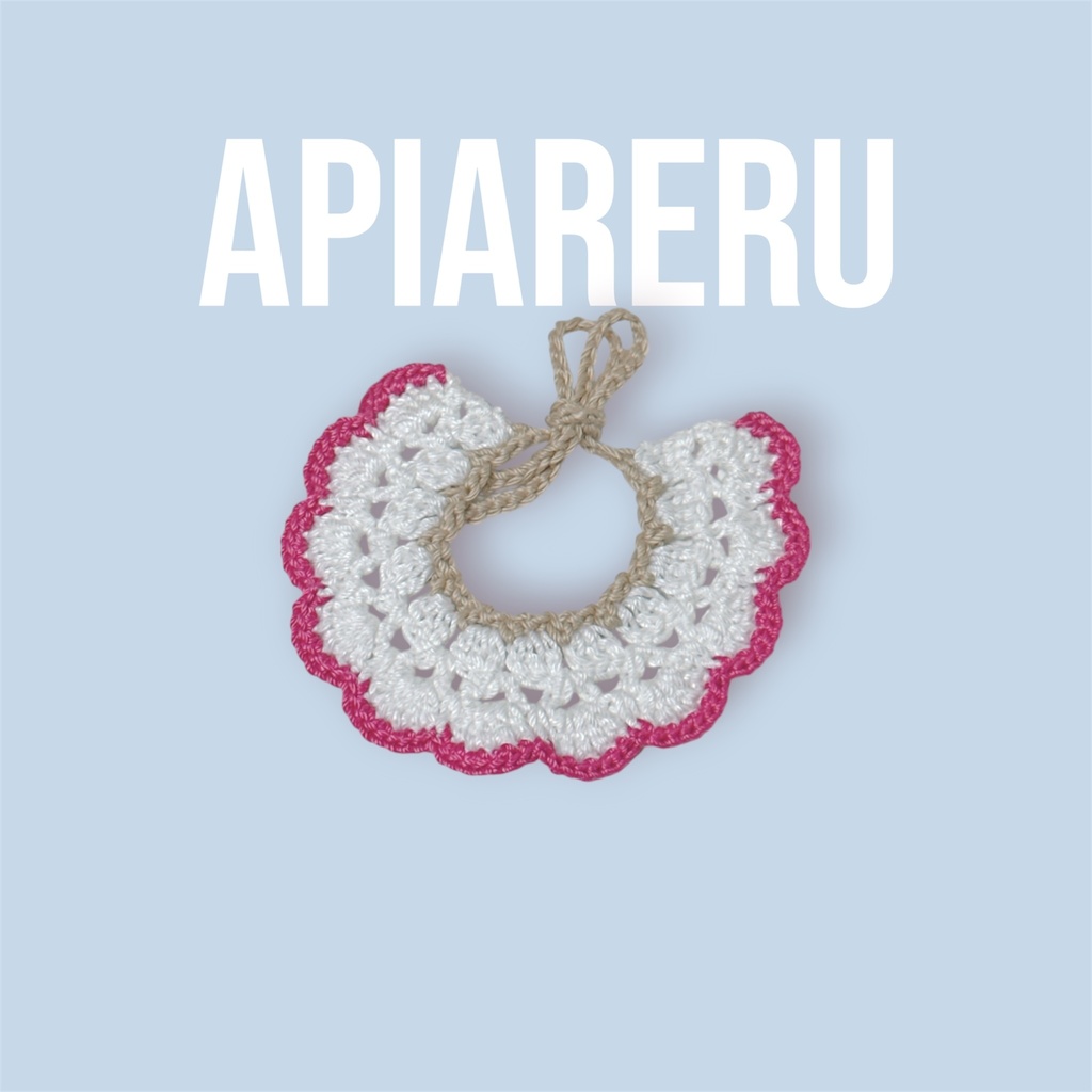 にじぱぺっと用のスタイ〖ピンク色〗