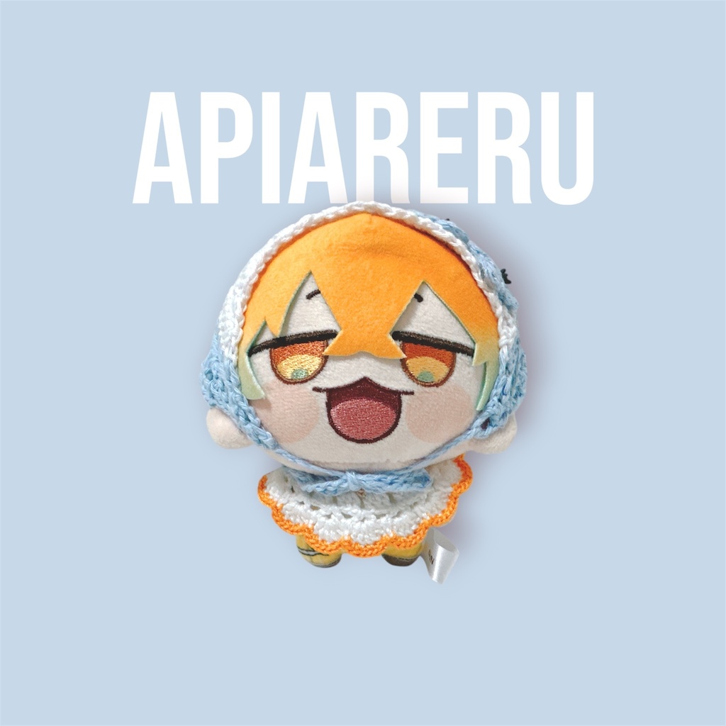 にじまるっと用ネモフィラ風バブーシュカ