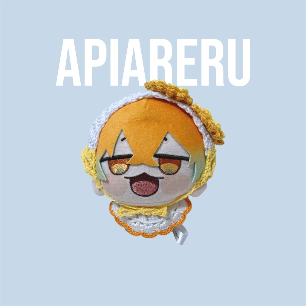 〖期間限定〗にじまるっと用ひまわり風バブーシュカ(レモン色)