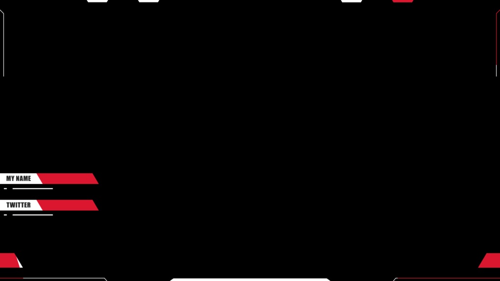 APEX用　アニメーションオーバーレイ　レッド