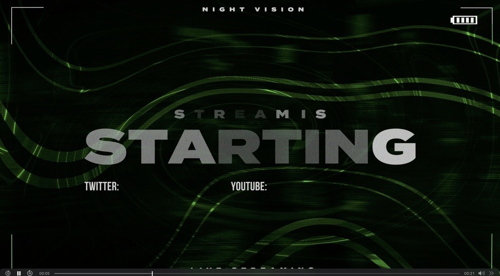 STREAM PACK NIGHT VISION