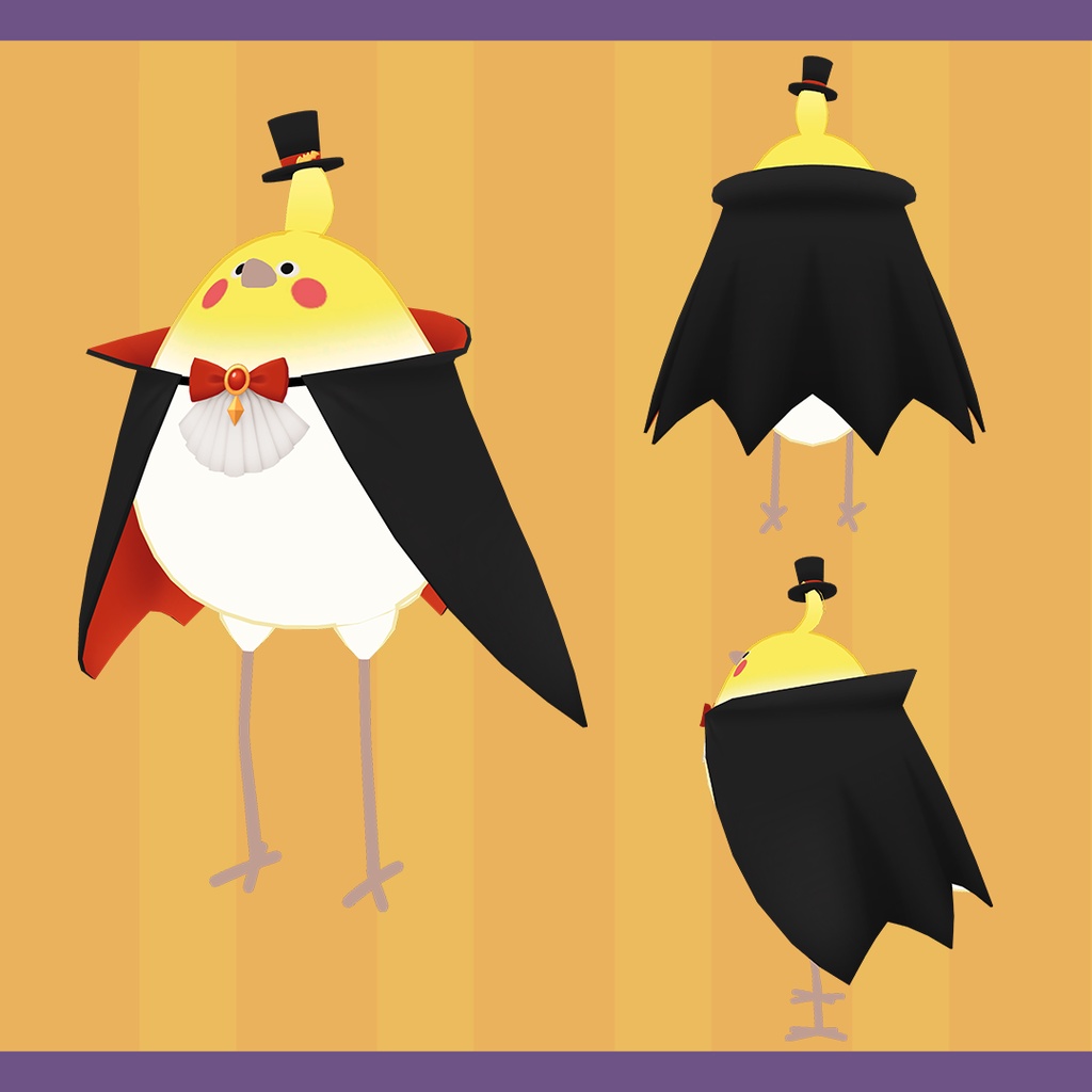 【Bird/鳥対応】ハロウィンマント