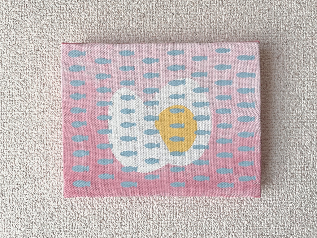 🥚boiled egg fish🐟