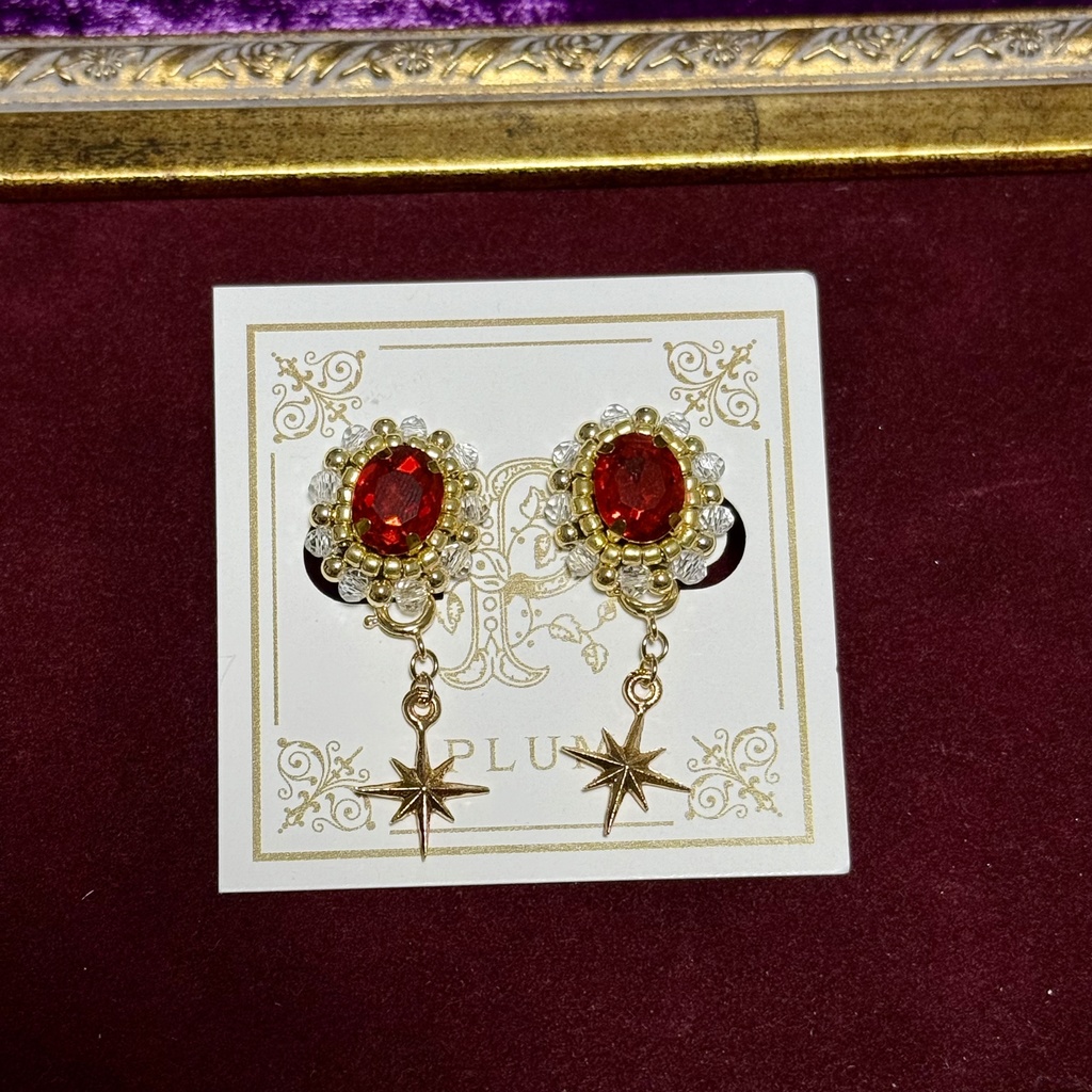 【イヤリング】ハーツラビュル ブレイジング・ジュエル