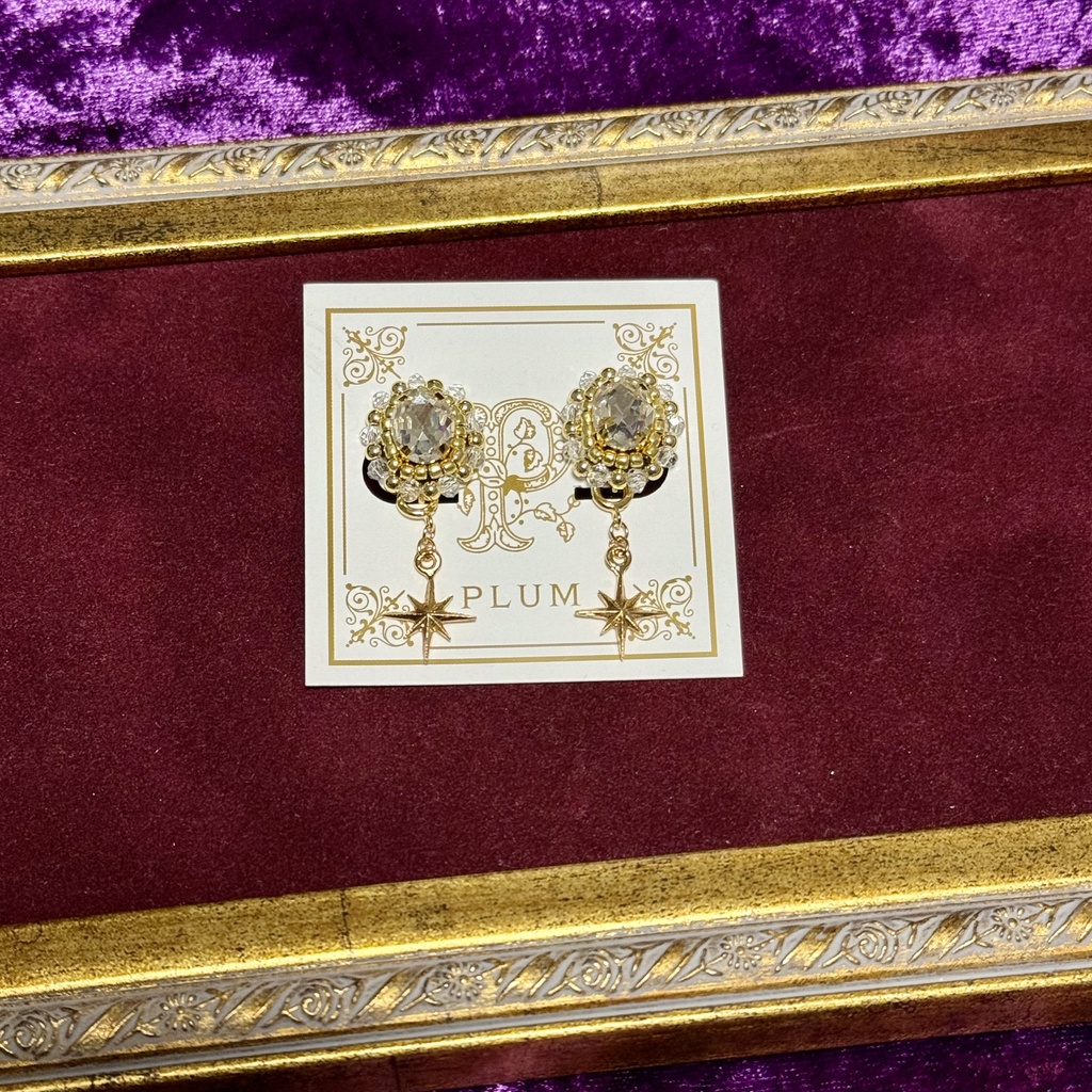 【イヤリング】オクタヴィネル ブレイジング・ジュエル